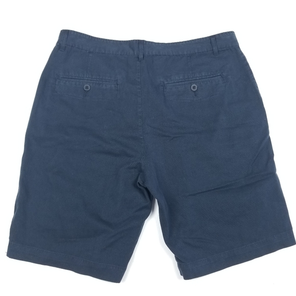 Black Saks 5th Avenue NWT Shorts Size 34 in Navy - Picture 2 of 9